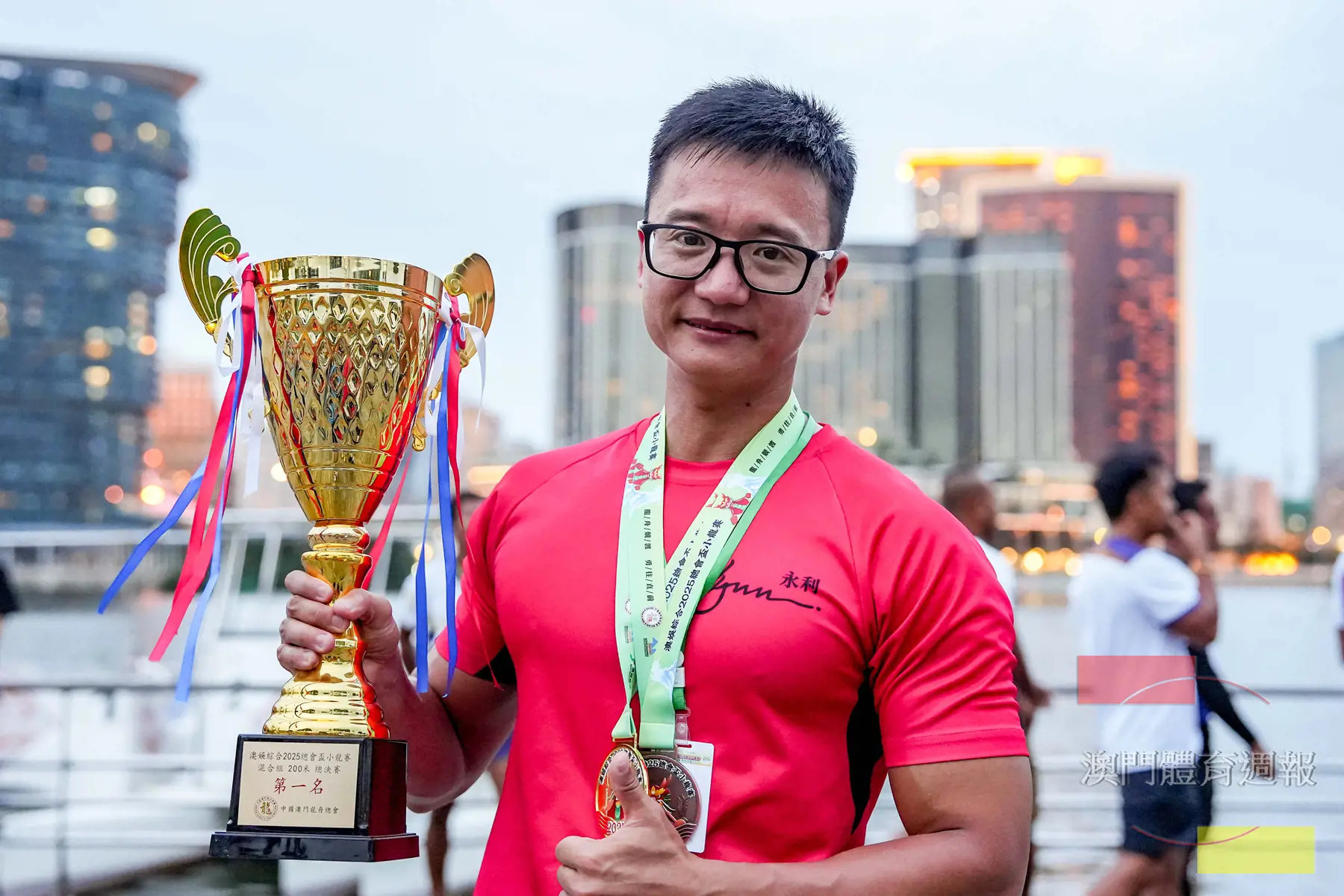 副3 永利隊長陳超群給予團隊“100分”.jpg